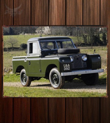 Металлическая табличка Land Rover Series II 88 Pickup